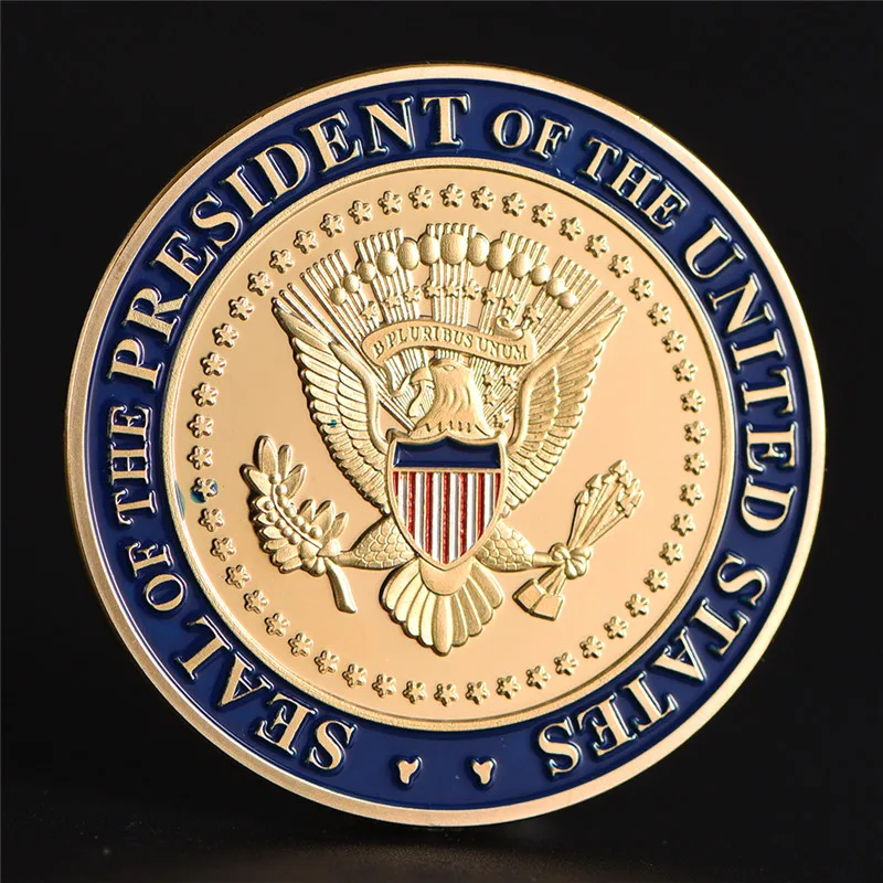 Новый памятная монета нам 45th президент Дональд Трамп коллекция искусства