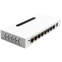 8 сетевые порты переключатели гигабитный настольный коммутатор 10/100/1000 Мбит/с RJ45 Порты и разъёмы SOHO Коммутатор 16 Гбит/с коммутации Ёмкость с металлическим корпусом