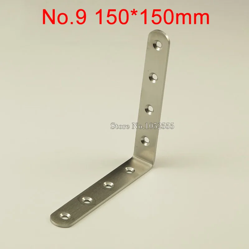 10pcs 150*150*25mm stainless steel angle bracket L shape thicker frame