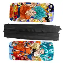 Косметички с драконами и шариками, ультра-Instinct Son Goku, Супер Saiyan, аниме, животные, FNAF, чехол для подростков, мальчиков и девочек, детский карандаш, сумка