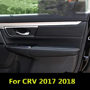 

Customzied Microfibre Leather Interior Doors Panel Armrest Cover For Honda CRV 2017 18 2019 Right Hand Drive Available AAB020