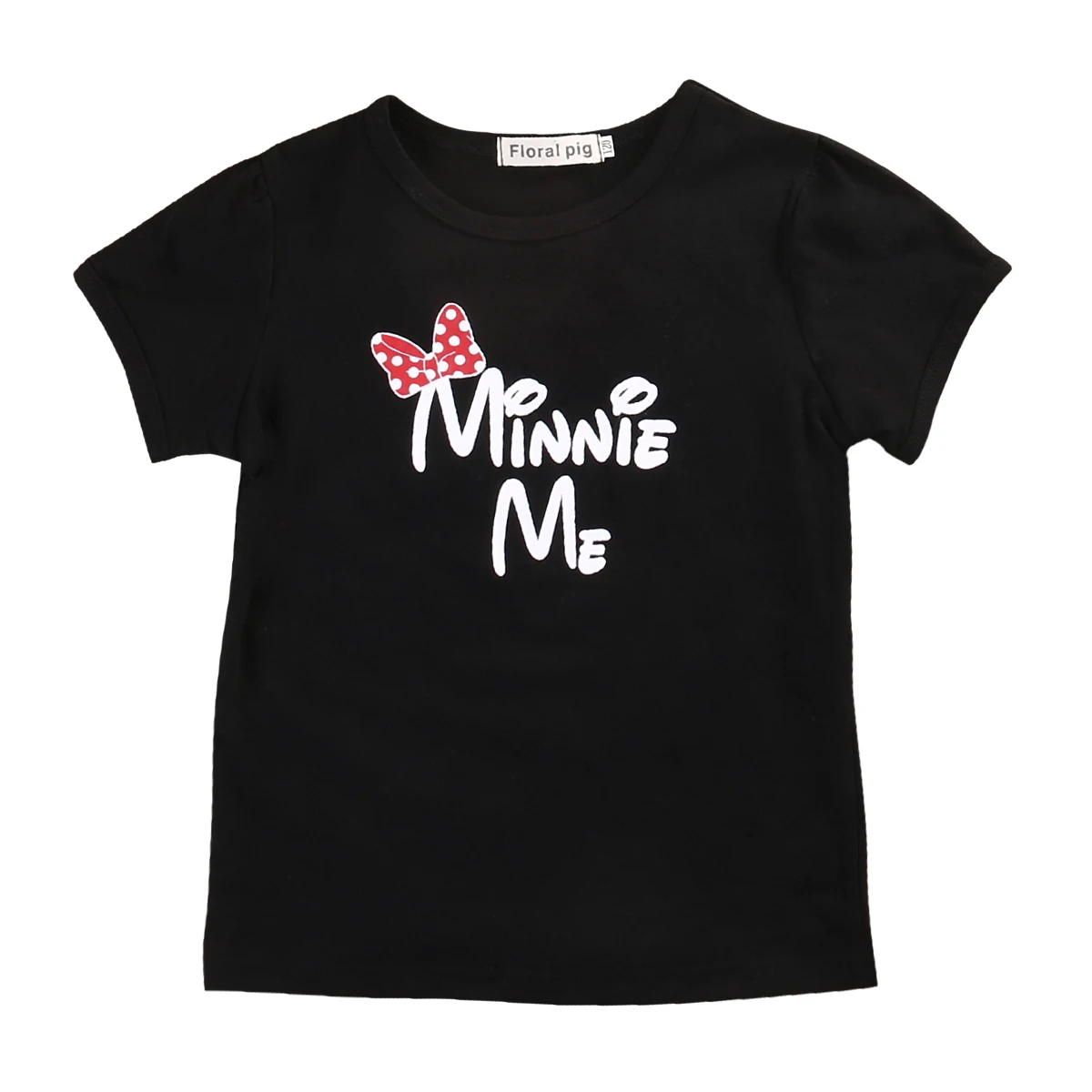 

2019 Cute Family Clothes Mother Daughter T Shirt Womens Kids Girls Blouse summer Tops Tee short sleeve casual matching outfits