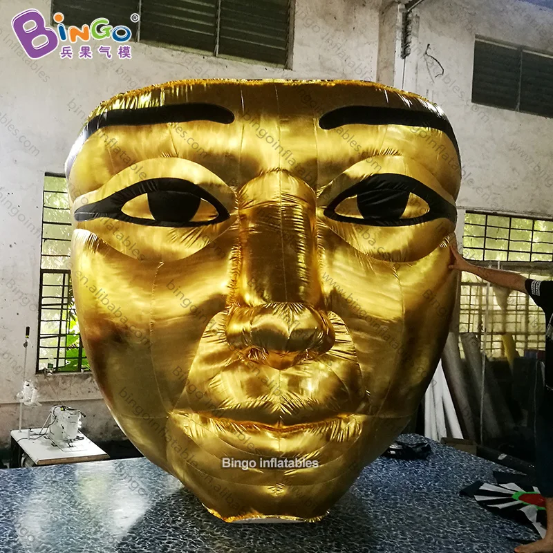 

Personalized 2.5m height big inflatable mask / inflatable egyptian mask / large mask balloon inflatable for decoration toys