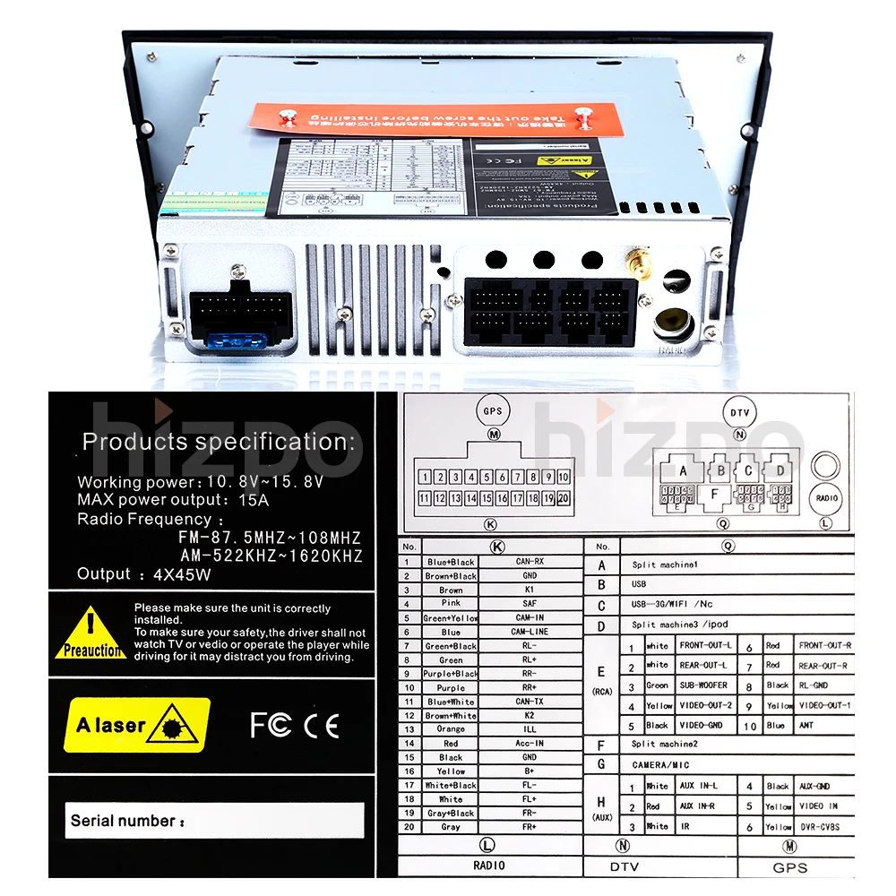 Clearance Single 1Din 4-Core 7" Android 9 Car DVD Player For BMW E90/E91/E92/E93 GPS Navigation Radio OBD2 DAB RDS Bluetooth+Camera SWC SD 34