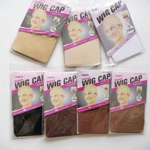 30 шт(15 мешок) чулок парик Кепка Мода растягивающаяся сетка парик Кепка сетка плетение Черный Коричневый Бежевый Сетка для парика делая шляпу s Hairnets