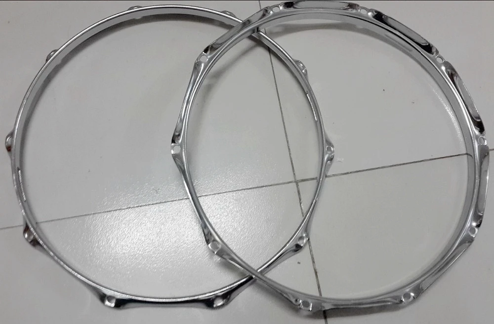 2mm 13inch 14inch drum hoop drum rim snare rim snare hoop 8 hole 10hole