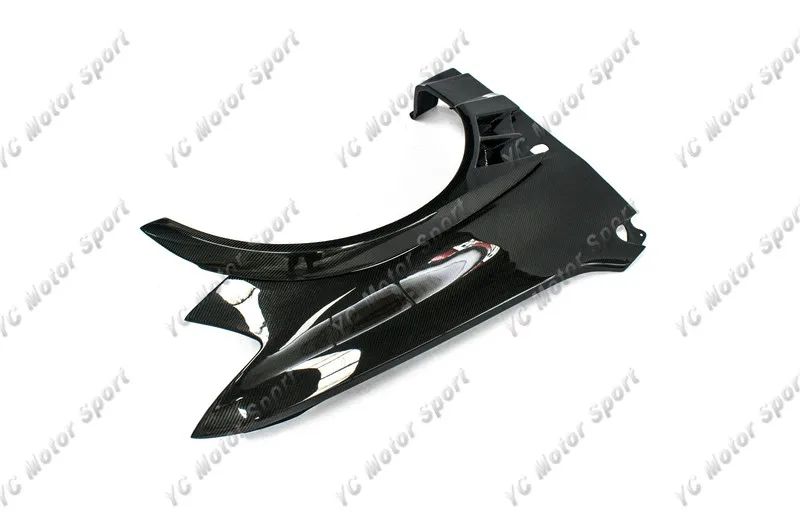 2001-2007 Mitsubishi Lancer Evolution 7-9  Voltex Cyber Version Style +20mm Front Fender with Fender Flare CF (6)