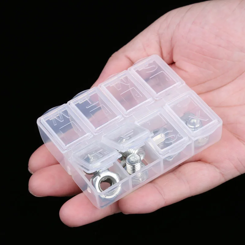 

Electronic Components IC Chip Screw Storage Case Plastic Portable Practical Tool Box Mobile Phone Repair DIY Tool Boxes