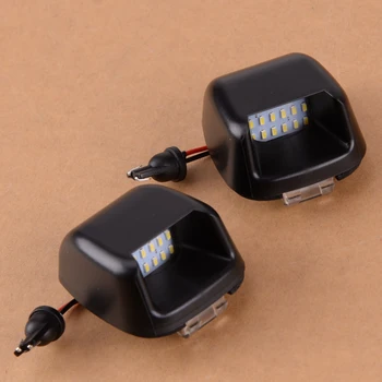 

2pcs Car LED License Plate Light Fit For Nissan Navara Frontier D40 2004-2011 2012 2013 2014 2015 2016 2017 2018