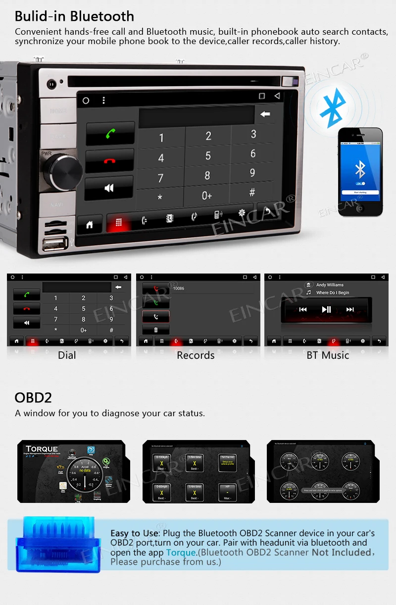 Excellent Pure Android 7.1 System in dash Car Stereo Autoradio Bluetooth Car DVD Player Octa Core 1080P HD Video Player support SWC Wifi M 7