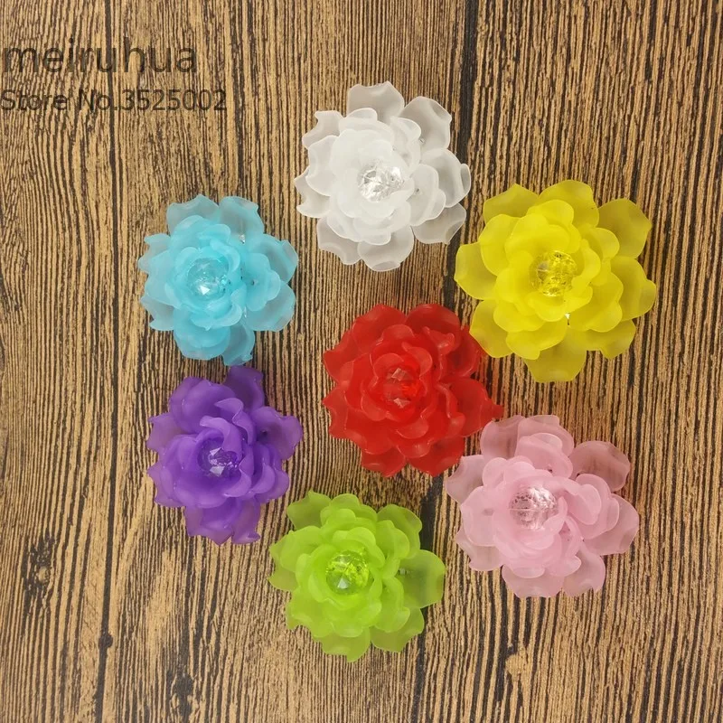 

46mm Acrylic flower For Diy Accessory Jewelry Making headwear accessories