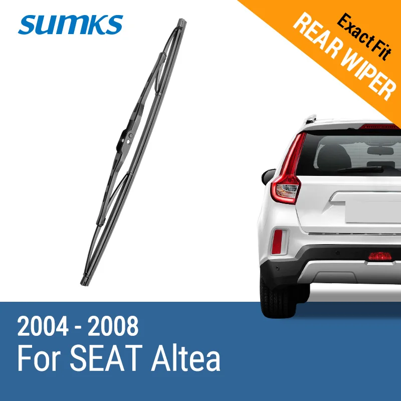 YITOTE Задняя щетка стеклоочистителя для SEAT Altea 2004 2005 2006 2007 2008 2009 2010 2011 2012 2013 - Цвет: 2004 - 2008