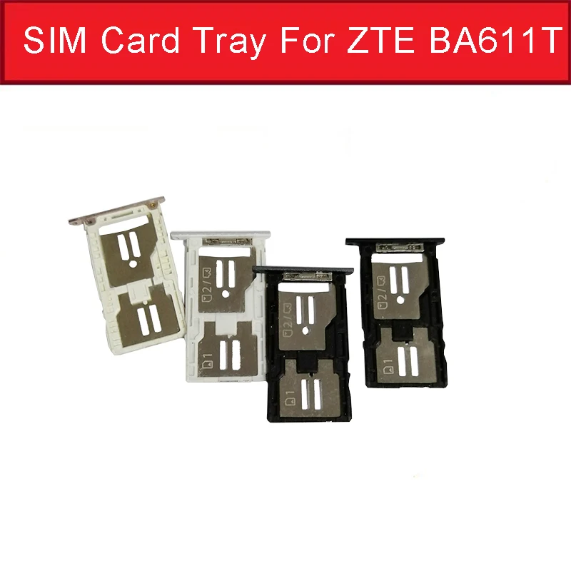 

Sim Card Tray Slot Adapter For ZTE Voyage 4s A611T SD Memory Card Reader Socket For Zte Blade A611 SIM Card Holder Repair Parts