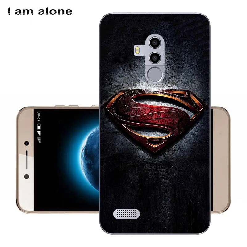 Чехол для телефона I am alone для Leagoo T8s 5,5 дюйма, мягкий ТПУ мобильный Модный чехол с мультяшным принтом для Leagoo T8s, сумки - Цвет: Solf TPU W11