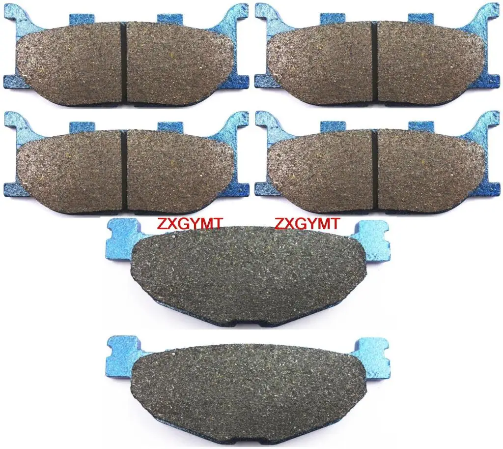 Motorcycle Semi-Metallic Brake Shoe Pads Set fit for YAMAHA XP500 TMAX 500 XP 500 TMAX 2004 - 2007 brake shoe pads set fit yamaha xp500 tmax tmax500 xp 500 t max abs non abs 2008 2009 2010 2011 2012
