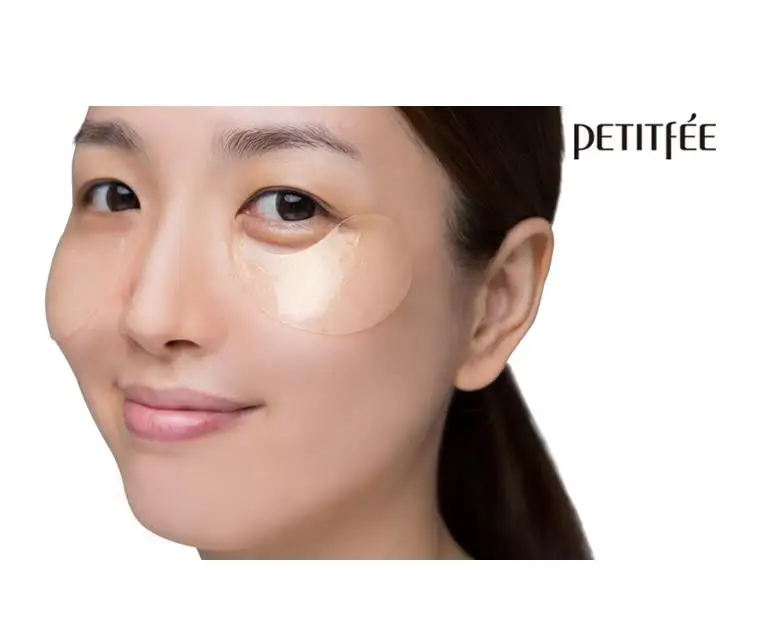 Патчи для глаз PETITFEE Gold EGF патчи и пятен 90 шт. (маска 60 + 30 шт.) с коллагеном удаления