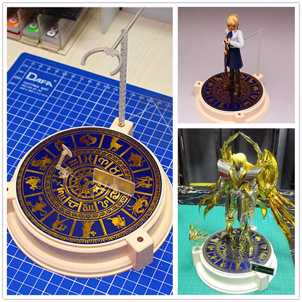 

Anubis Bronzing Special Edition Twelve constellation Base for Bandai Saint Seiya figure & other model