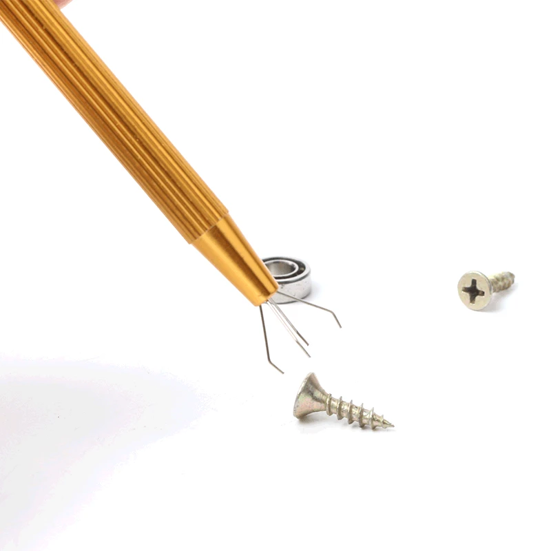 High quality Precision Parts Grabber IC Chip Components Catcher Clamping Clip Pick Up Tools Four Claw Desigin Repair Tool High quality Precision Parts Grabber IC Chip Components Catcher Clamping Clip Pick Up Tools Four Claw Desigin Repair Tool