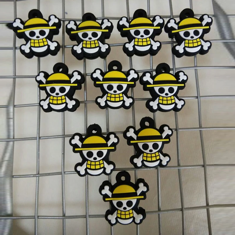 POWERTI 8pcs/lot Skull Tennis Vibration Dampers Cute Funny Shock Absorber Reduce for Tennis Racket