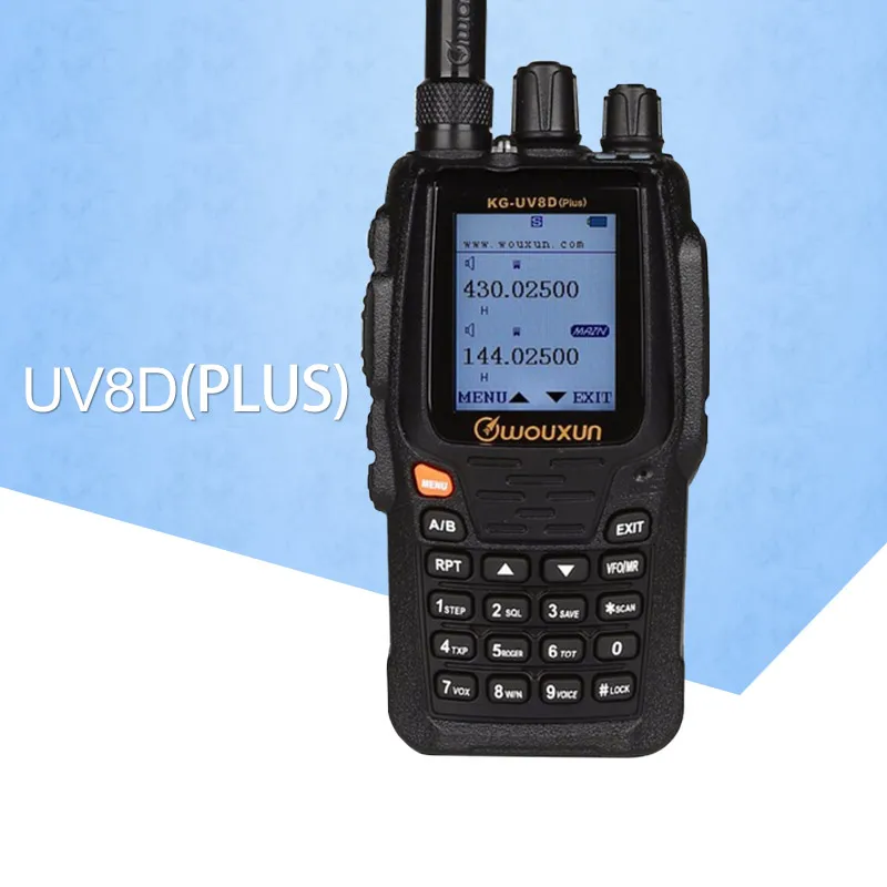Применяется для рации KG UV8D Plus двухдиапазонной VHF и UHF двухсторонней радиосвязи с
