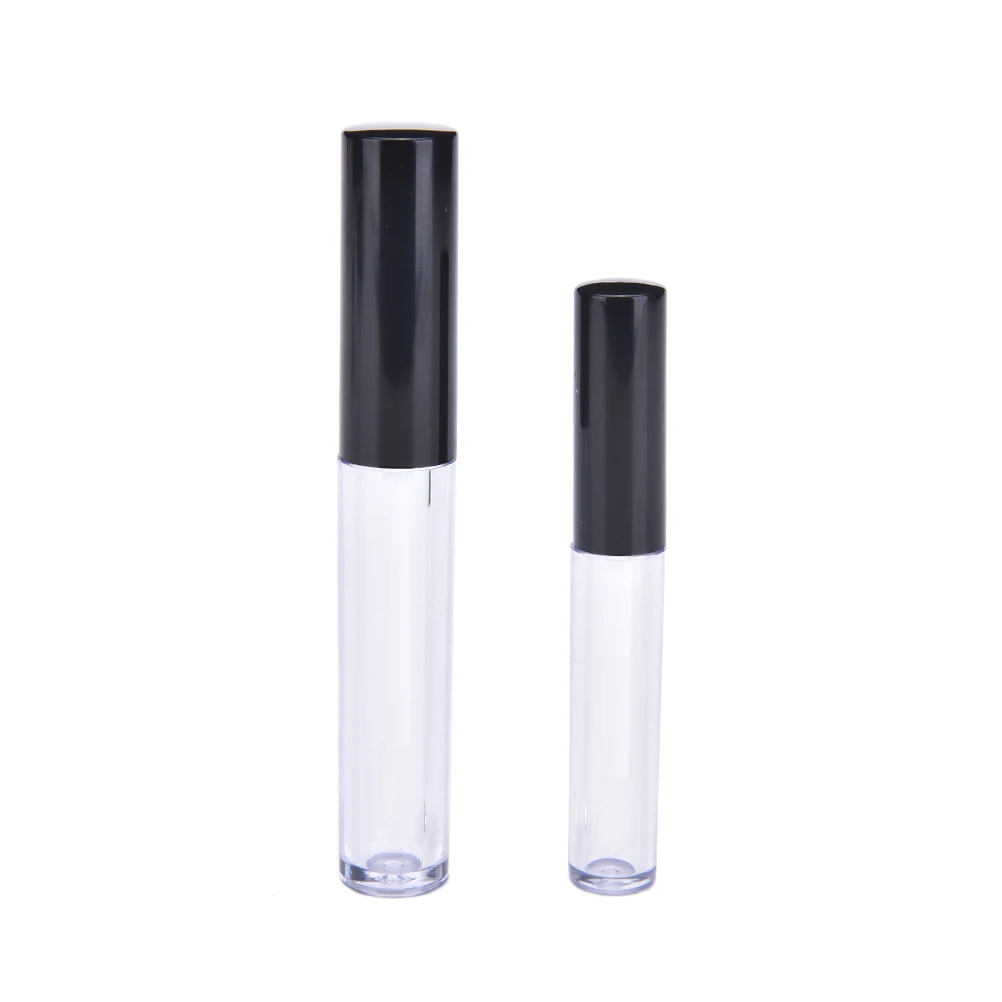 

1pcs 1.5ml/4ml Comestic Empty Containers Lips Tube Lip Gloss Tube Brush Cap Bottles Plastic Empty Slim Lip Balm Tube