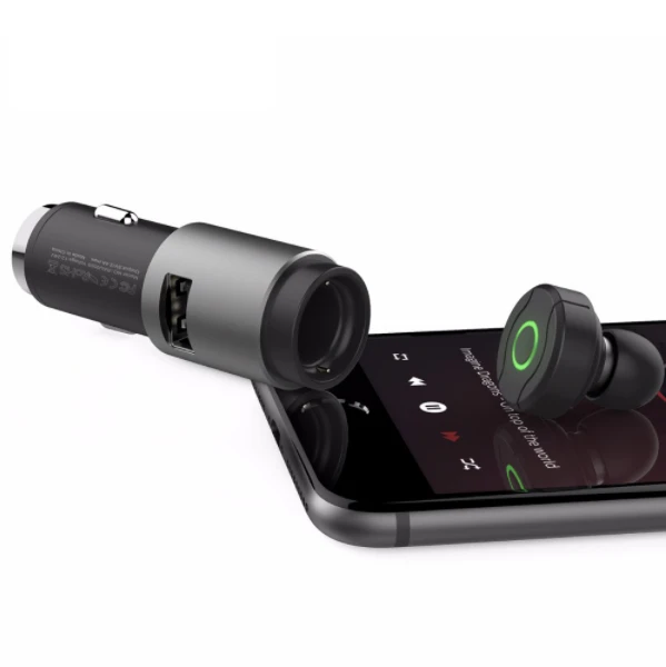 2 в 1 Беспроводные Bluetooth наушники с громкой связью и молоток автомобильное