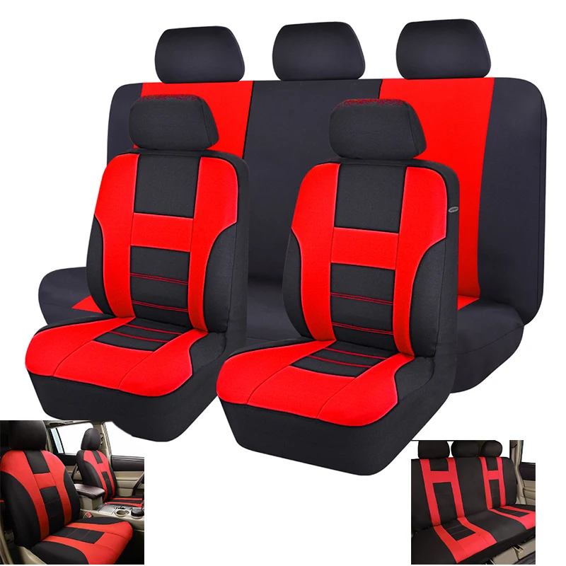 Universal Car Seat Covers 11pcs/Set Fit Most Brands Vehicle Seats Auto