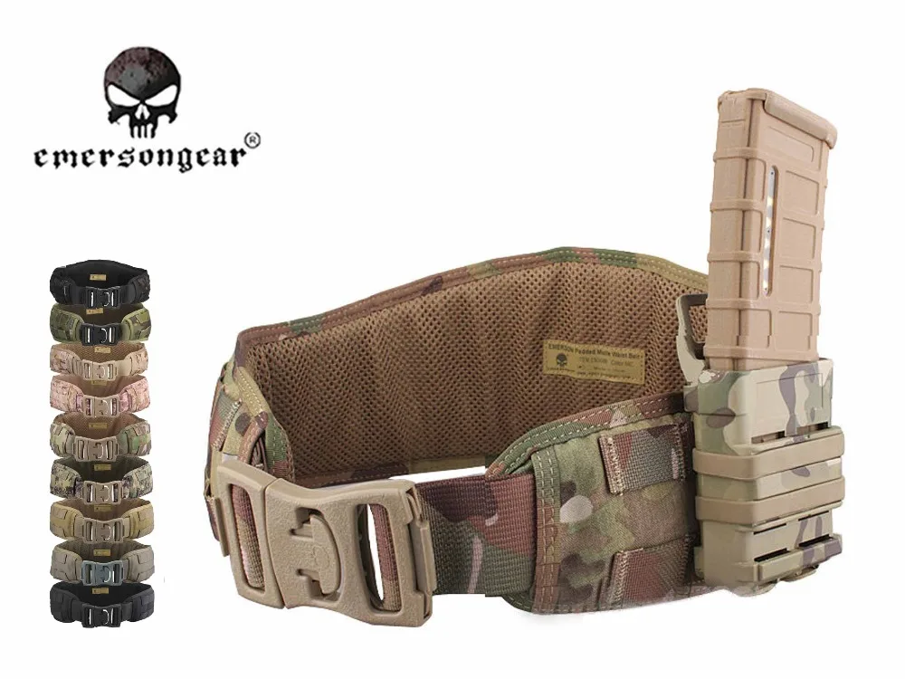 Мягкий поясной ремень EmersonGear Molle боевой для страйкбола тактический EM9086|belt tactical
