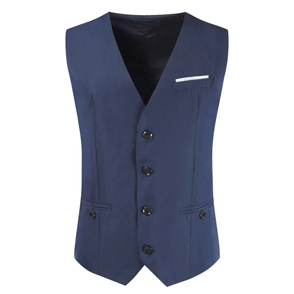 FREE OSTRICH Fashion Waistcoat casual blazer men slim fit jacket Suit Vest for Men blazer men plus size mens jackets and coats
