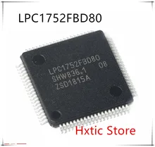 10PCS/lot LPC1752FBD80 LPC1752FBD LPC1752 QFP-80 IC chip