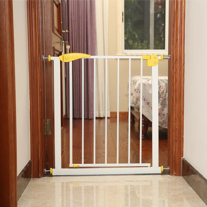 

Adjustable Quality Iron Pet Cat Dog Infant Child Safety Gates Puppy Pet Barrier Supplies Isolating Indoor Barrier Supplies