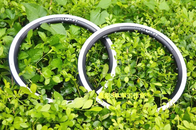 

bmx Foldbike bicycle rim section 14 16inch 12 20H wheels 412 410 Uniform Symmetrical hole Aluminum alloy V brake disc wholesale