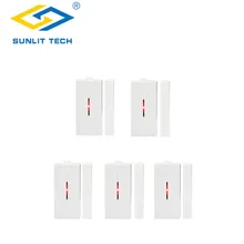 5 шт. беспроводной двери окна сенсор сигнализации системы для дома безопасности 433 МГц двери окна магнитный детектор сигнал переключения детектор