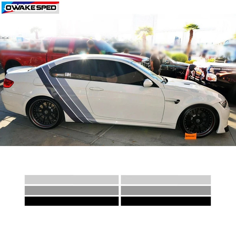 

Sport Lines Styling Vinyl Decal Car Accessories Body Door Customized Sticker For Nissan KIA Ford Audi KIA Honda Toyota