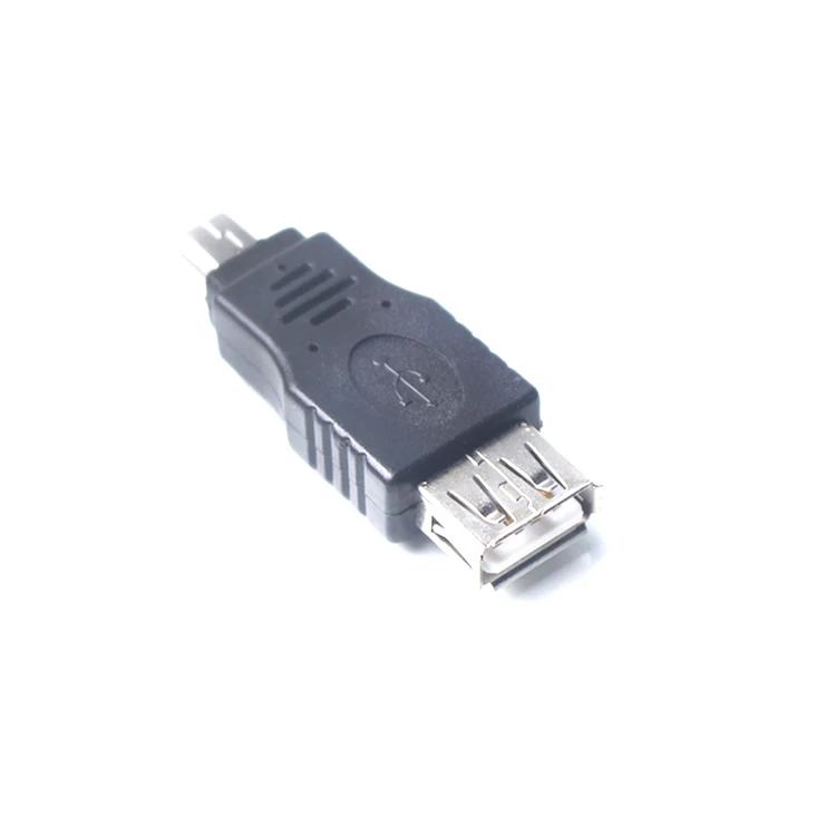 1 шт. высококачественный Мини USB 5 контактный штекер гнездо OTG адаптер конвертер