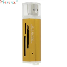 Mosunx preço de fábrica, para micro sd, sdhc, tf, m2, mmc, ms, duo, tudo em 1, usb 2.0, multi memória leitor de cartões oct31, envio direto