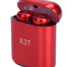 X3T двойная сенсорная Беспроводная bluetooth гарнитура TWS