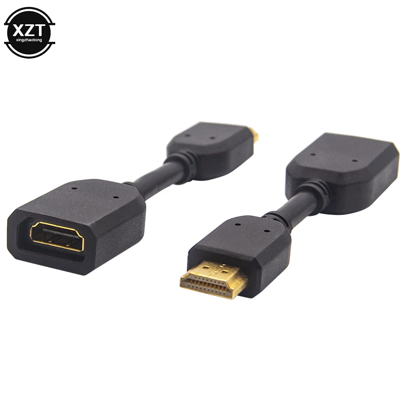 10 см HDMI удлинитель мужчин и женщин кабель коммутатор для Google Chromecast lcd HDTV 4K 1080P