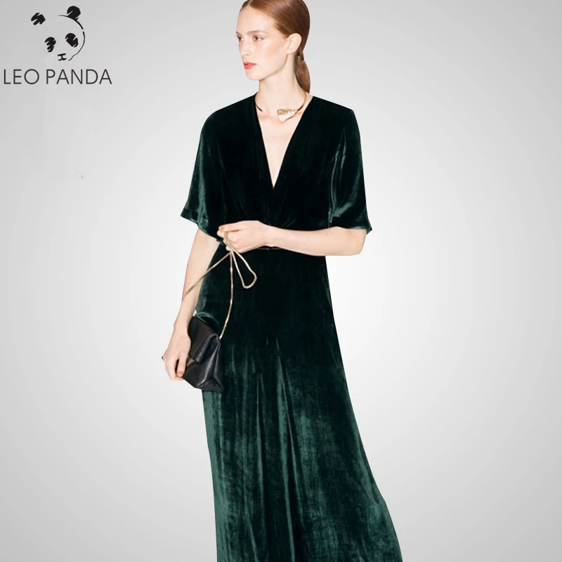 

Gold Velvet Summer Dresses Women's 2019 New Spring Sexy Dress Deep V Neck Party Dress Women Plus Size 6XL 9XL Long Dress Vestido