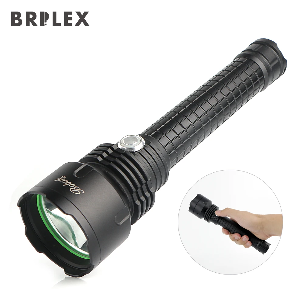 

BRILEX Torches LED Flashlight 1200 Lumen Super Bright Rechargeable Handheld Flashlight Waterproof for Camping Riding Hiking etc.