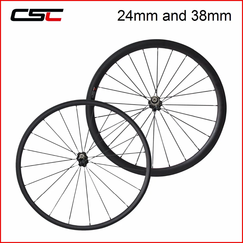 Buy Carbon Wheels Front 24/38/50/60mm Rear 38/50/60