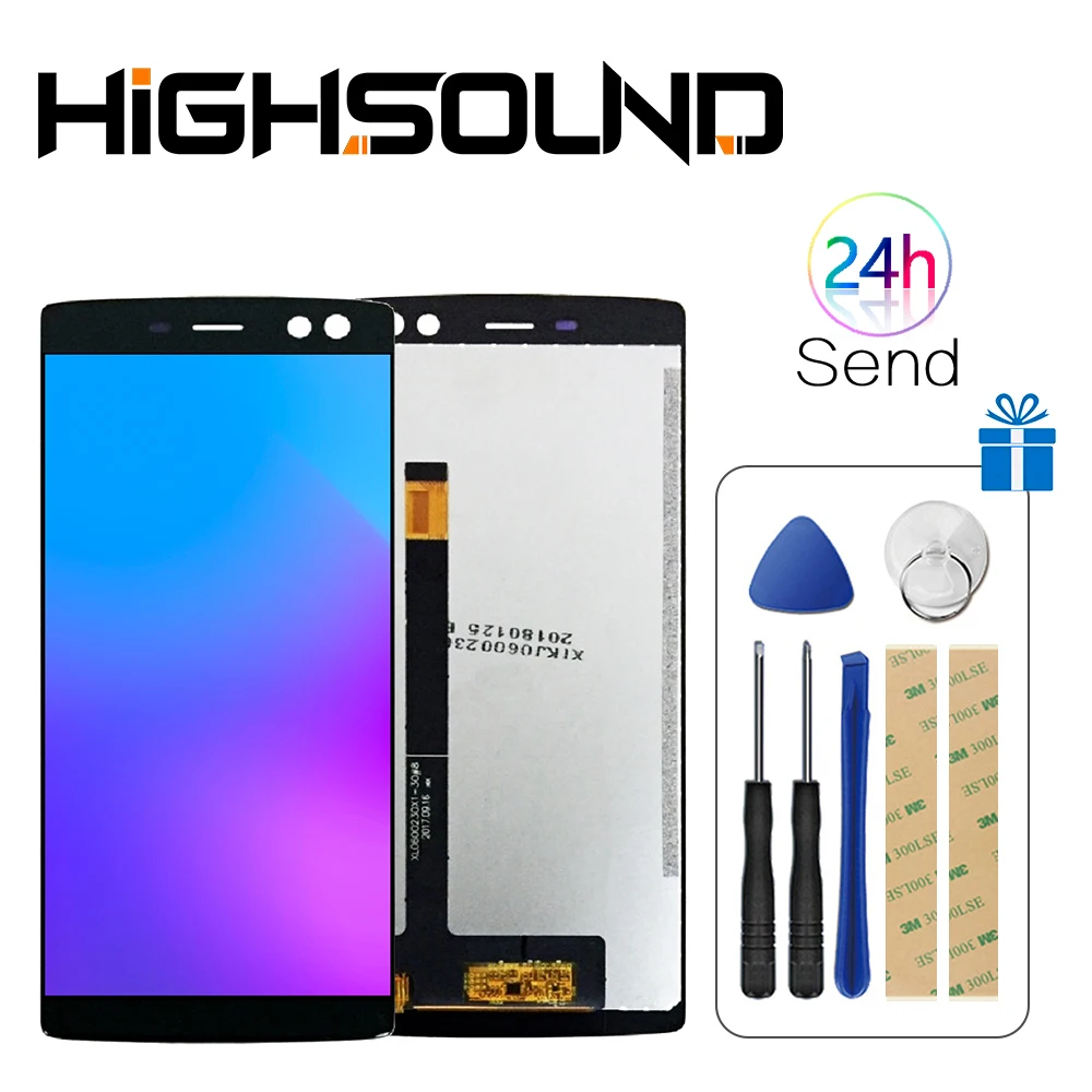 

For 6.0 inch Doogee BL12000 BL12000 Pro LCD Display And Touch Screen With Tools And Adhesive Mobile Phone Accessories