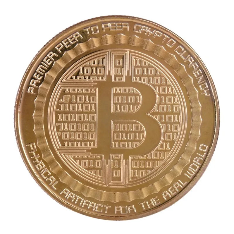 Anonymous Bitcoin Coins Collector's Set Deluxe Copper Metal Emboss
