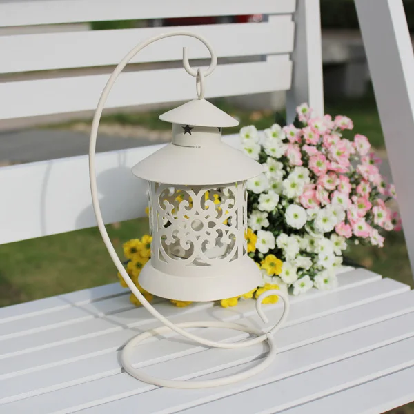 New Tabletop Candle Lanterns For Weddings Home Decoration With New Tabletop Candle Lanterns For Weddings Home Decoration With Hanging Iron Stand