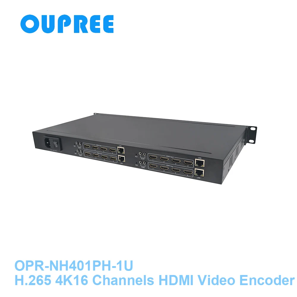 Mpeg4 H.265 16 Каналы HDMI over сети IP аудио видео кодер Iptv потоковой передачи 1080p @ 60fps