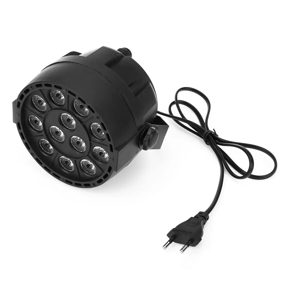 Светодиодный сценический светильник 12 RGB DMX512 ing Effect прожектор диско EU/US Plug Ho