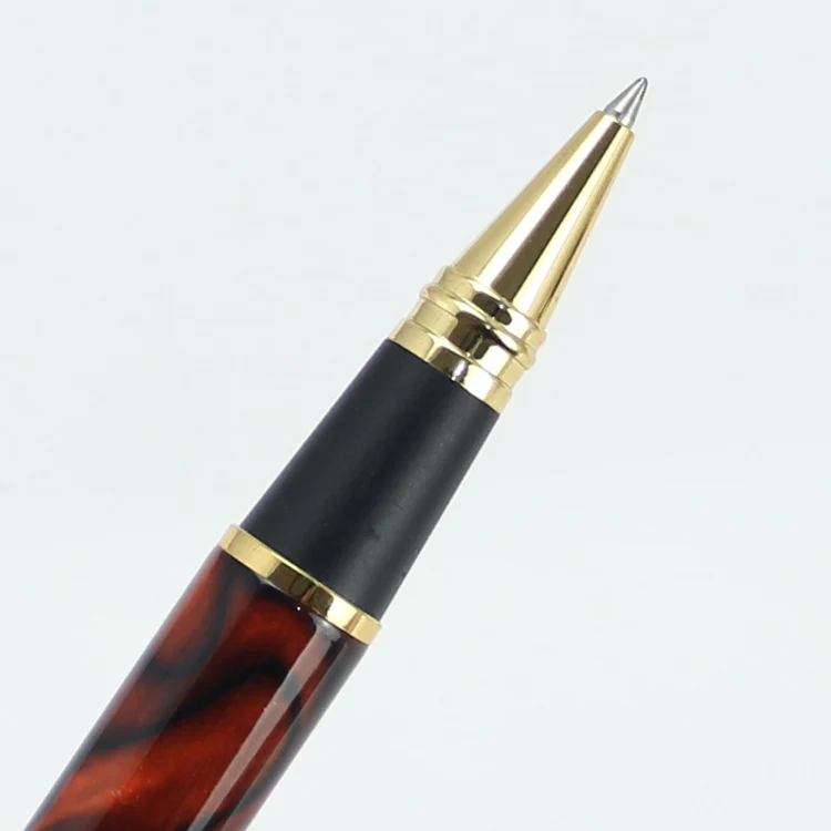 JINHAO 500 шариковая ручка 7 цветов черный/белый/серый/красный цвет золотой зажим для ручки материал Escolar Чернильное JINHAO Ручка 13,6*1,8 см