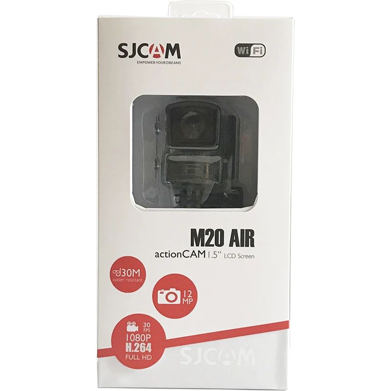 SJCAM M20 воздушная Экшн-камера wifi Водонепроницаемая 1080P NTK96658 12MP видеокамера для шлема Спортивная DV