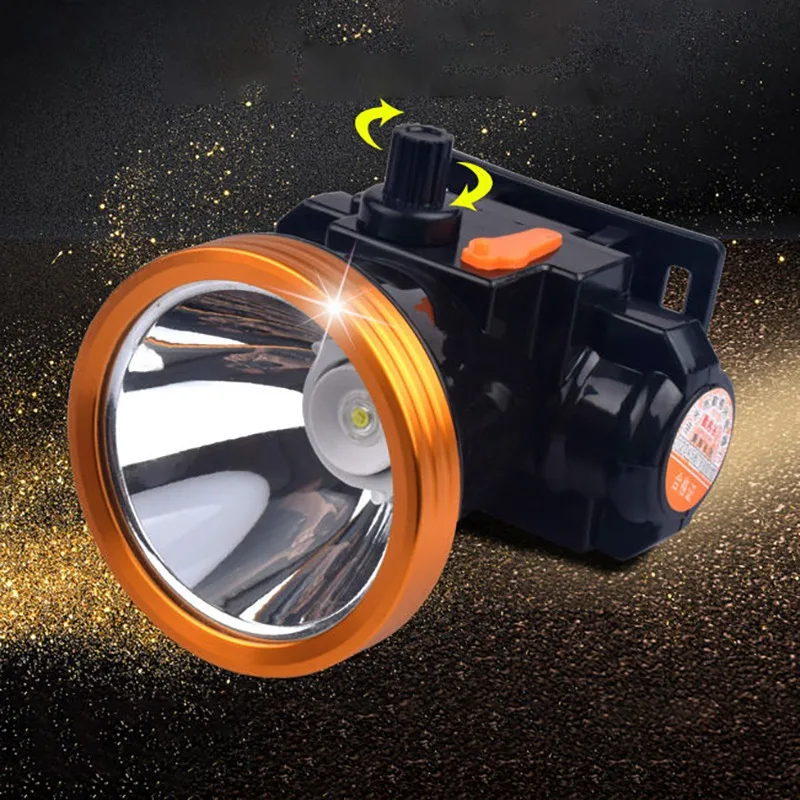 

Headlamp LED Super Bright Rechargeable Battery Operated IPX4 Waterproof Adjustable Headlight Head Lamp For Fishing