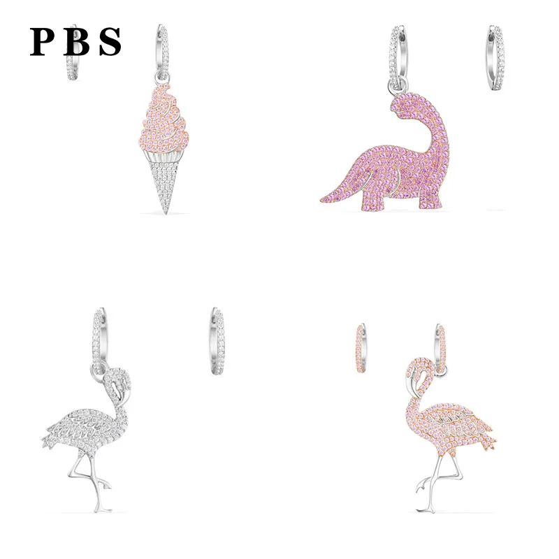 

PBS High Quality 1:1925 Exquisite Flamingo Ear Nail Color Logo Free Free Package Manufacturers Wholesale